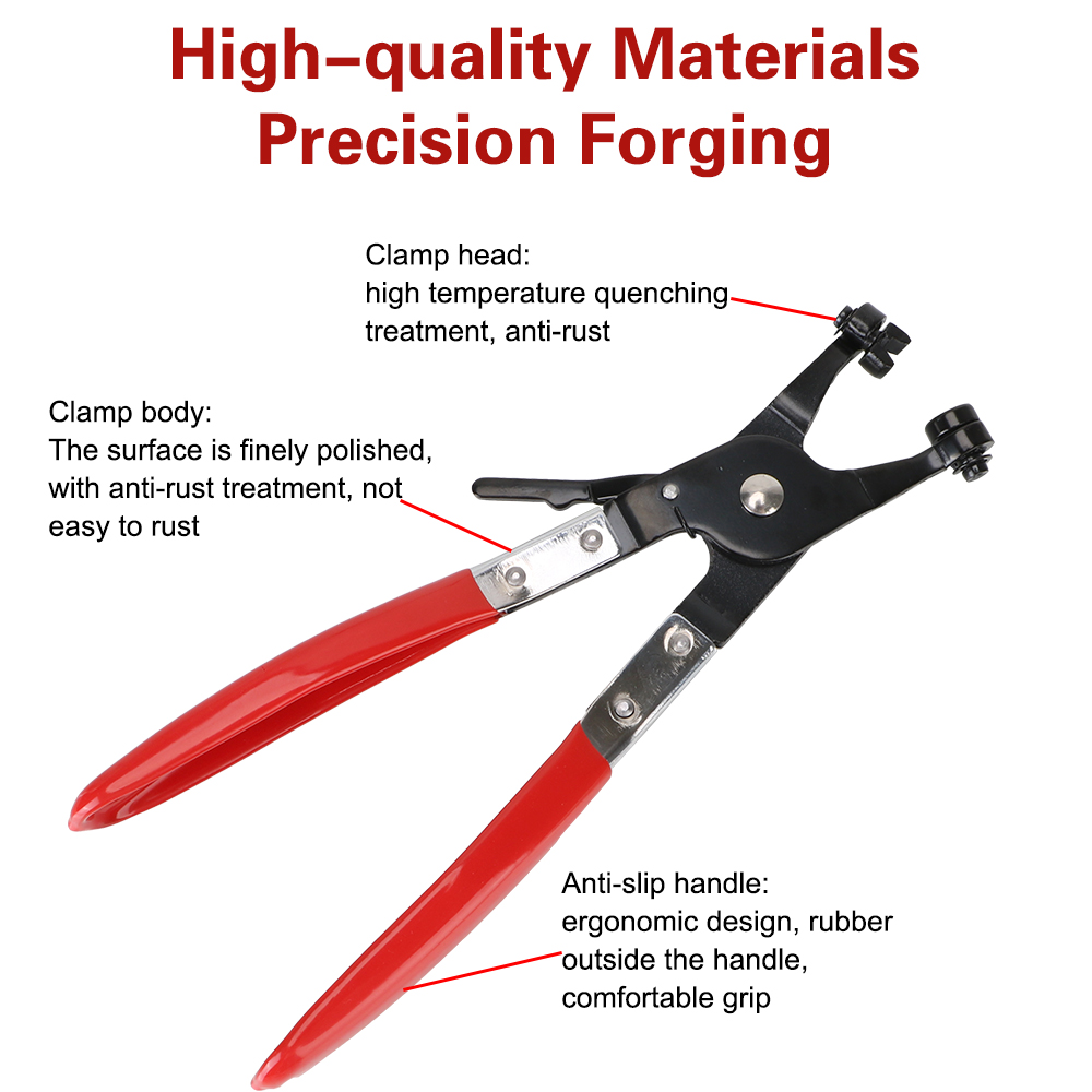 Car Pliers Removal Tools for Water Pipe Hose Flat Band Ring Tube Clamps Repair Kit Truck Trailer 4x4 Auto Motorcycle Accessories