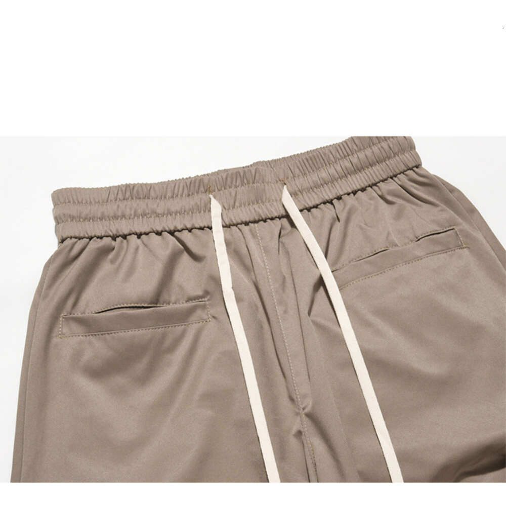 HOUZHOU Baggy Pants Men Hip Hop Black Cargo Trousers Male Designer Parachute Khaki Loose Streetwear Pleated Cotton Casual M522 80