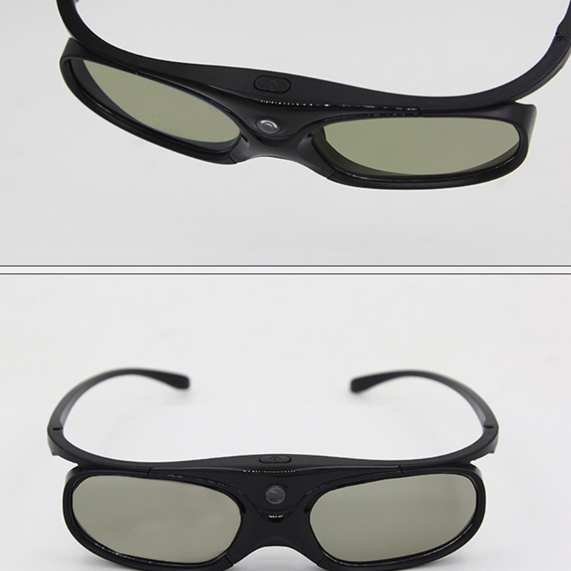 3D Glasses Active Shutter Rechargeable Eyewear For NEC Optoma Zhige DLP Projectors Glasses