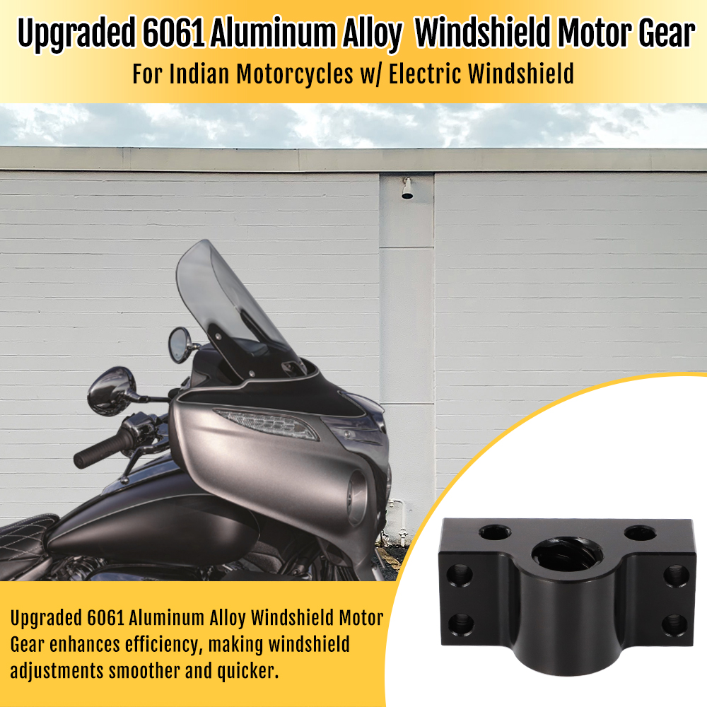 Upgraded Windshield Motor Gear For Indian Motorcycles With Electric Windshield For Indian Chieftains and Roadmasters 2018-2022