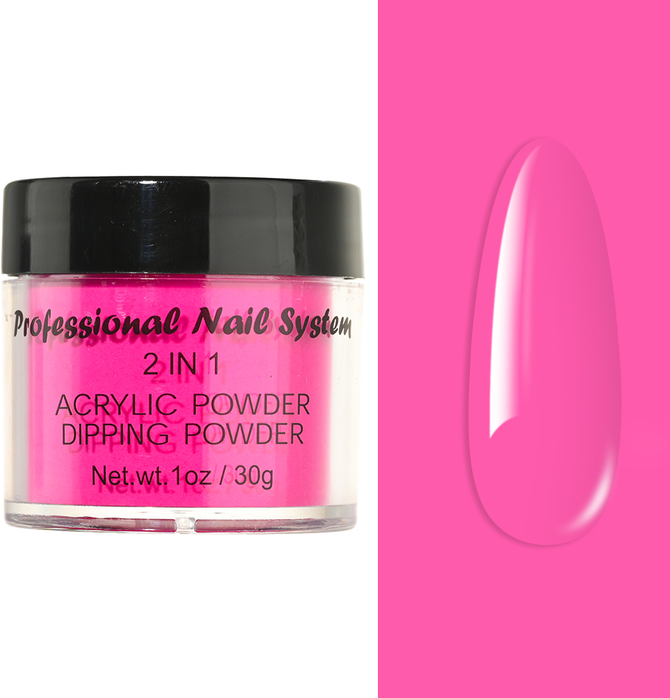 1OZ/Jar Acrylic Powder Solid Colorful Pink Blue Red Acrylic Powder French Manicure Dust For Nail Extension/Sculpturing/Building