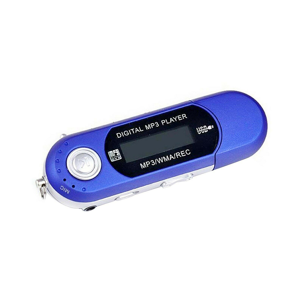 Portable and Compact USB MP3 Player with 12 Inches Screen and 35mm Headphone Jack Support MP3 and WMA Music Format