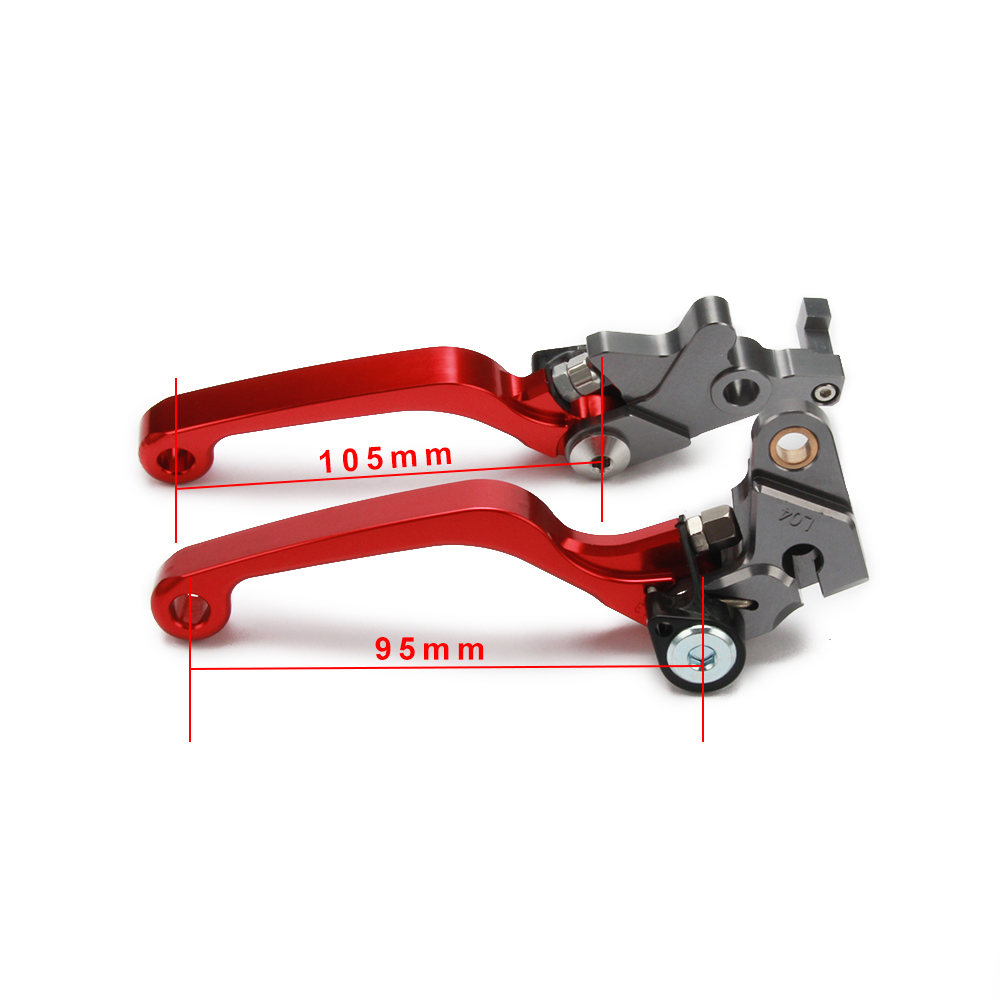 Motorcycle CNC Pivot Brake Clutch Levers For HONDA CRF230 CR CRF SL XR CRM 80 85 125 150 230 250 400 450 X R L M MOTARD AR