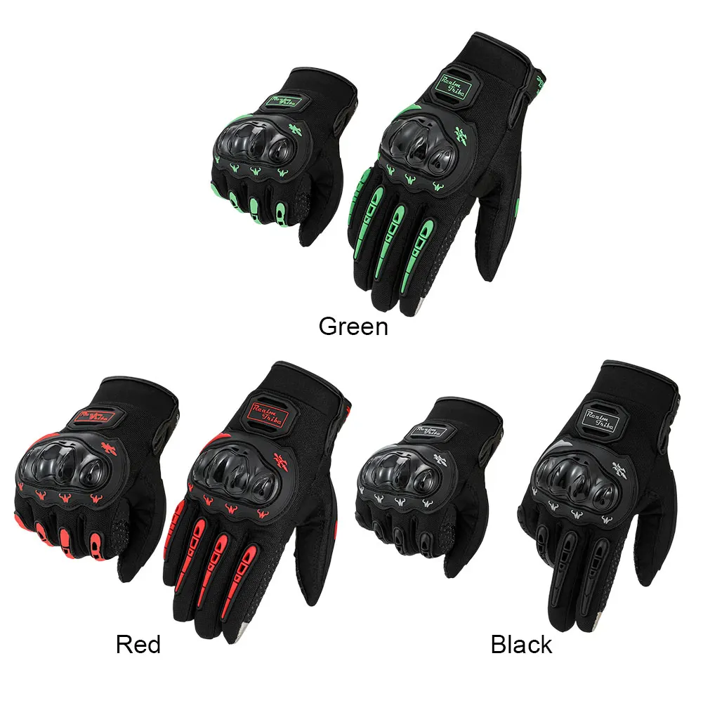 Rider Full Finger Glove Durable Racing Gloves Waterproof Motorcycle Gloves for Driving Motocross Cycling for BMX ATV Road Racing