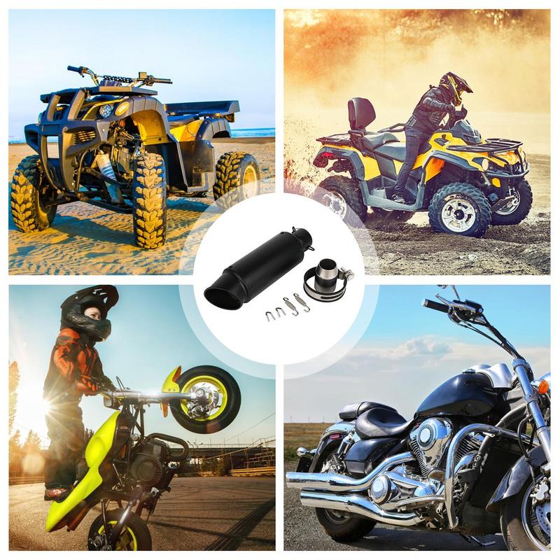 Universal 51mm Motorcycle Exhaust Pipe Project Motocross Escape Moto Muffler For R25 Z750 R3 Mt09 R1 R3 Mt03 R6 CBR600 Zx6r MT07