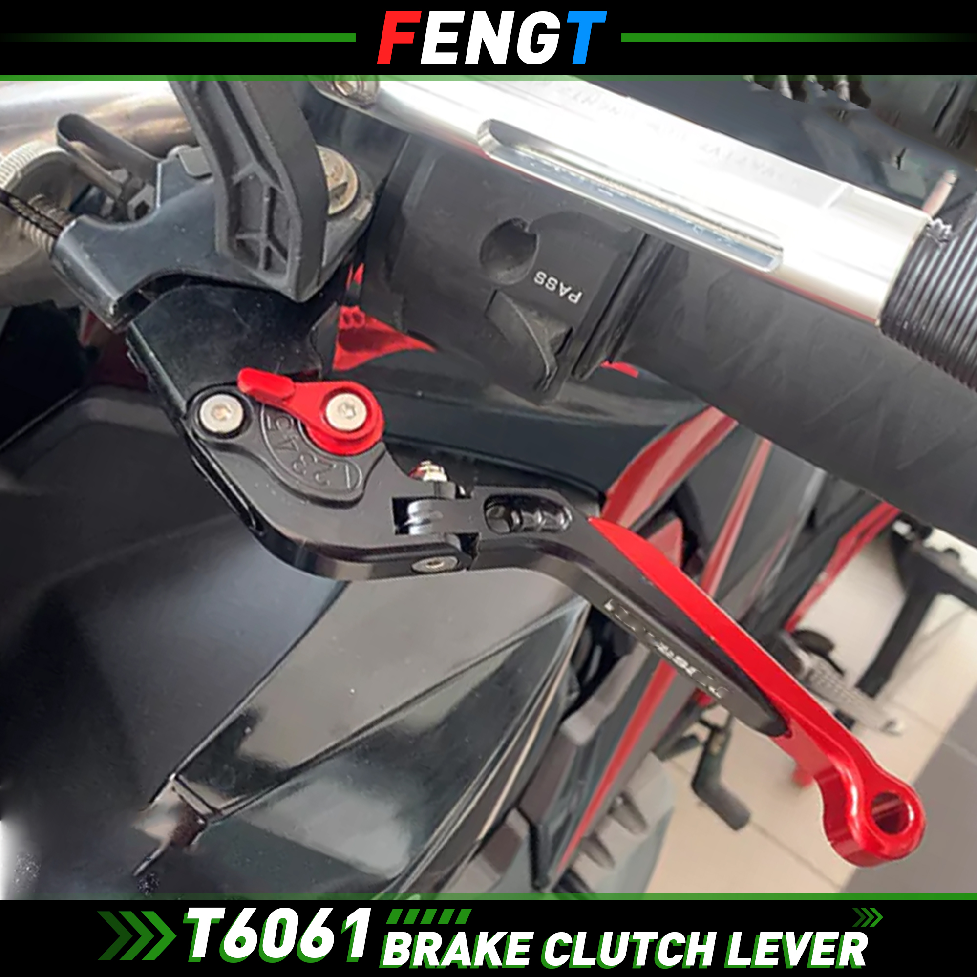 For Kawasaki Z400 Z 400 2017-2024 Motorcycle Accessories Brake Lever Clutch Lever Set Adjustable Folding Handle Guard Levers