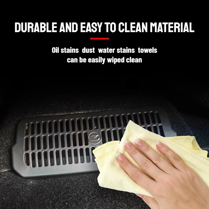 Under Seat Rear Air Vent Protect Cover for Tesla Model 3 Highland Anti-blocking Dust Covers Car Accessories