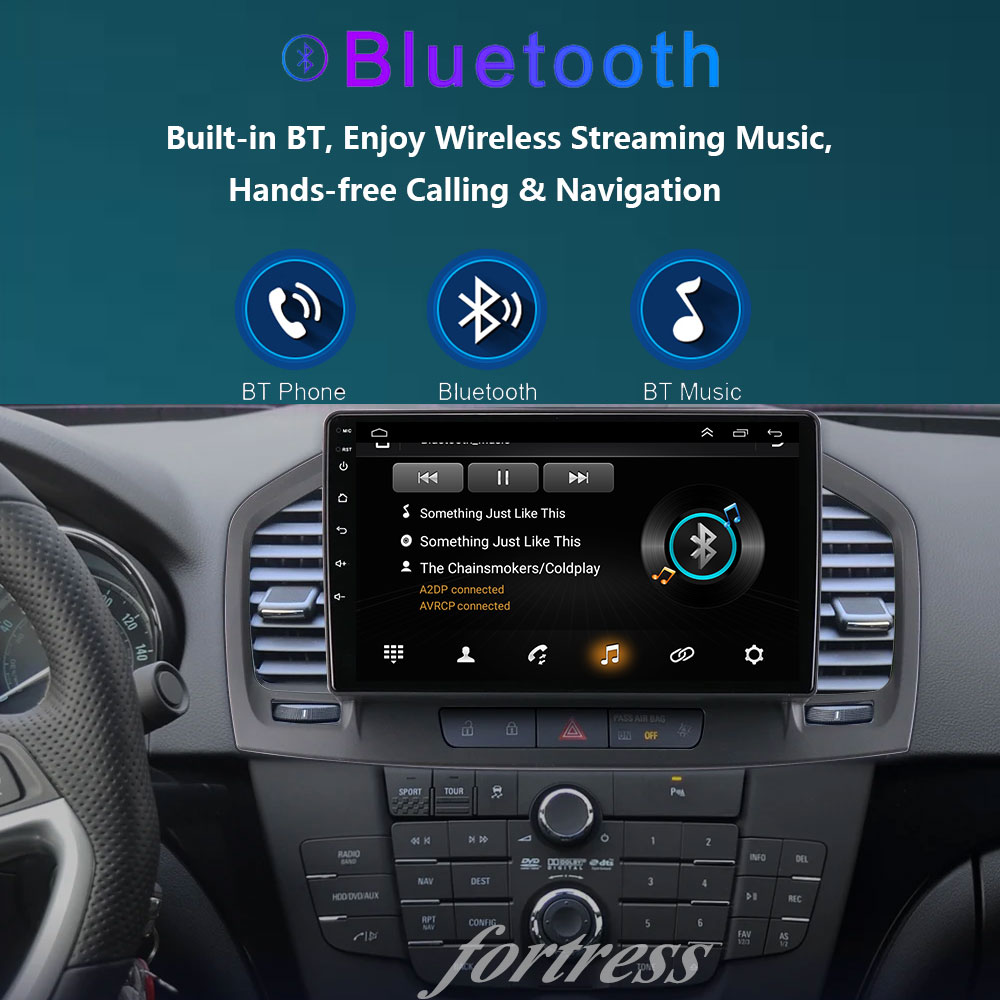 For Buick Regal 2009-2013 Opel Insignia 1 2008-2013 Android 12 Car Audio Radio Multimidia Player 2 Din DSP WIFI DVD Speakers