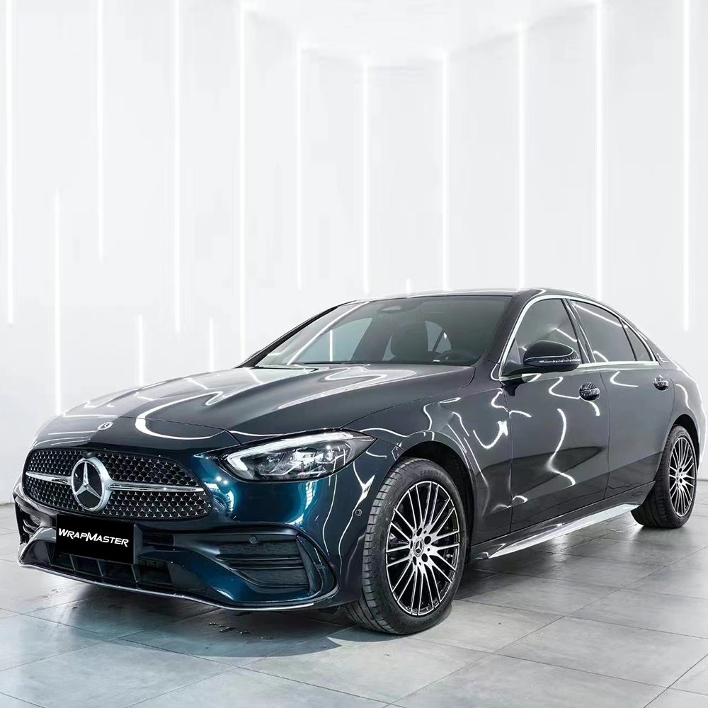 Wrapmaster 5M/10M/18M High Level PET Liner Viridis Green Automotive Vinyl Wrap Car Whole Body Stickers