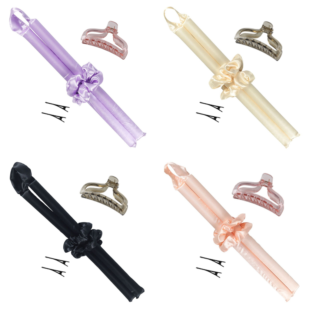 Curling Rod Headband Soft Hair Curlers Indoor Bedroom Hairdressing Rollers b94a0