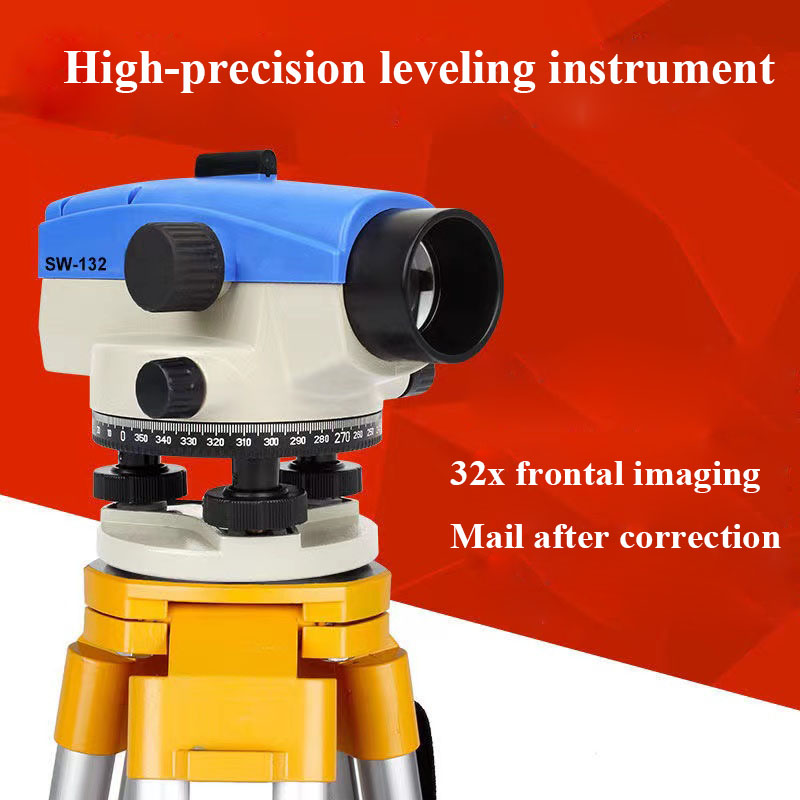 SW-132 High Quality Optical Laser Level Parallel Tester Engineering Measuring Tool Automatic Level Gauge Measuring Instruments