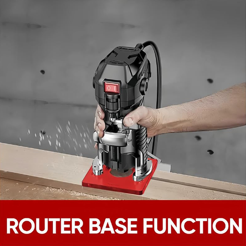 1Pc 3 in 1 Router Milling Groove Bracke,Cabinet Hardware Jig Cabinet Drawer Hole Drilling Template,Cutting and Milling Tool