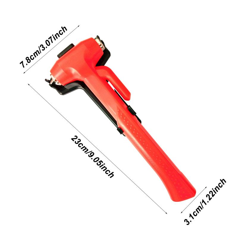 Car Window Breaker Safety Hammer Auto Emergency Escape Tool Anti-slip Life-Saving Escape Survival Kit Interior Accessories