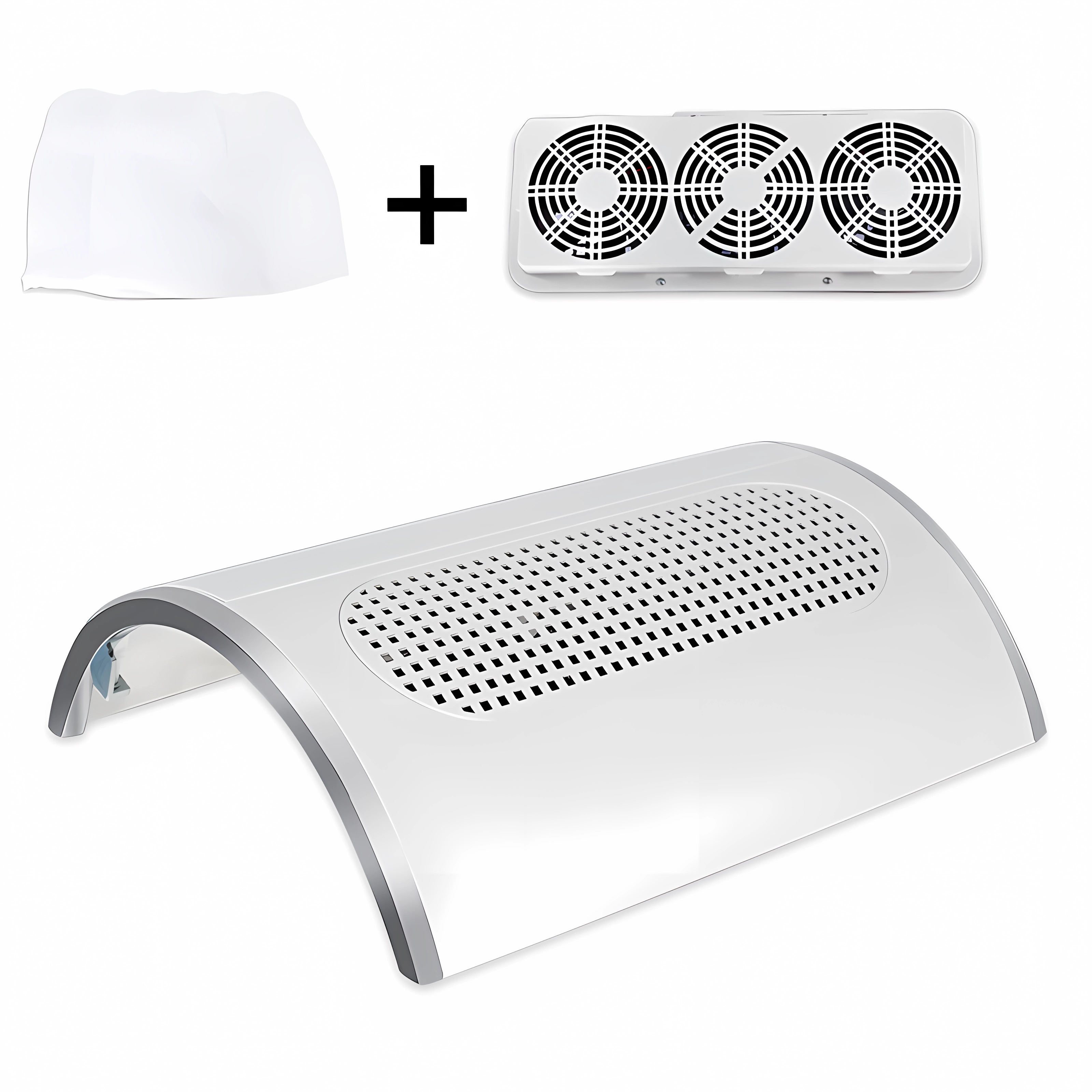 40W Nail Dust Collector with a Powerful Vacuum Cleaner, Suitable for Manicure and Pedicure Services in Salons and Spas
