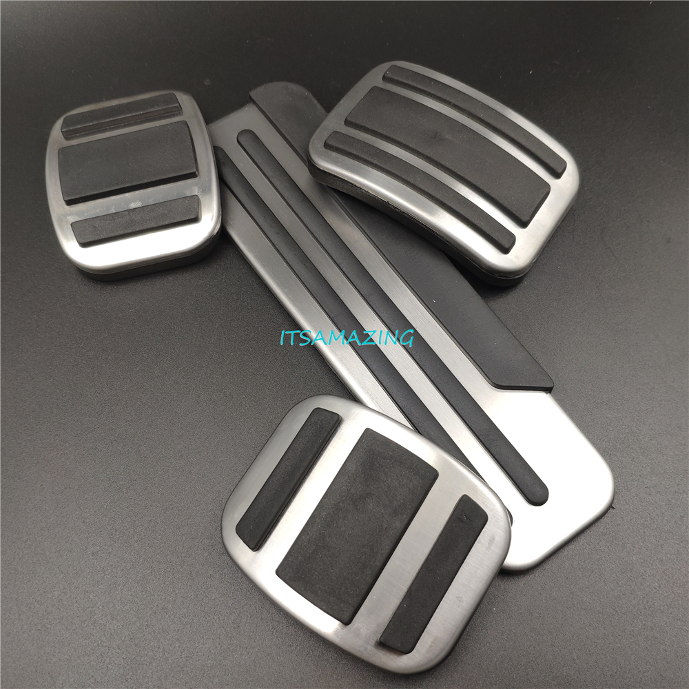 Car Aluminium Modified Pedal Kit For Peugeot 308 308s 408 3008 5008 gt Gas Brake Antiskid Metal Pad Cover,Decorative Accessories