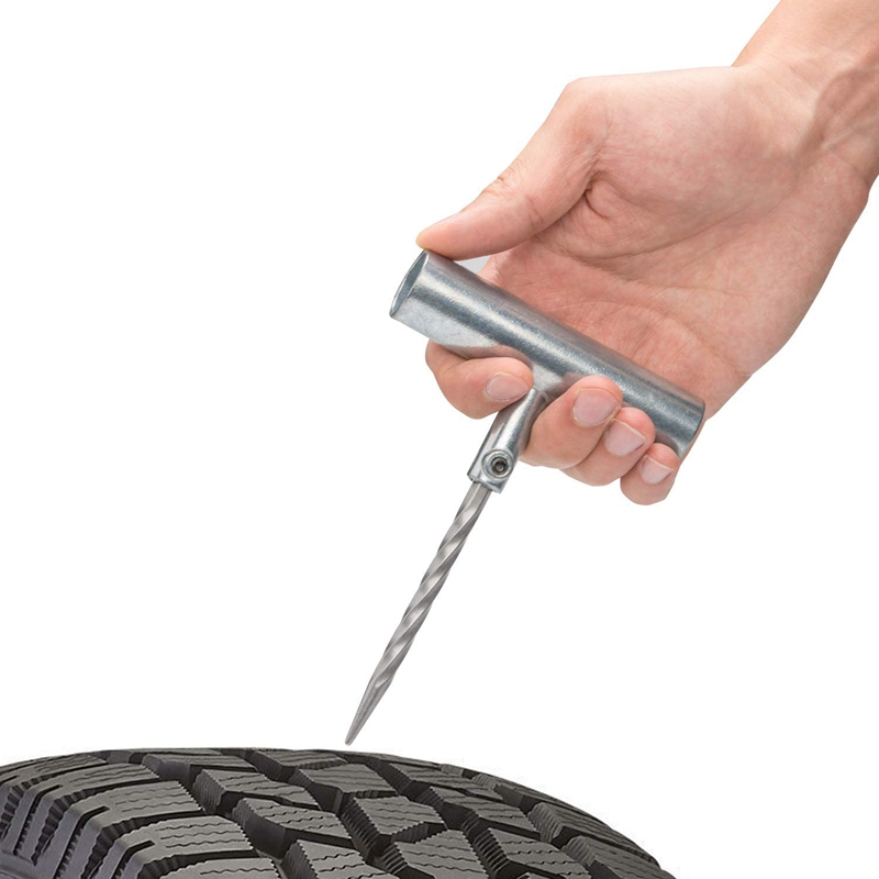 26Pc Tire Repair Kit DIY Flat Tire Repair To Fix Punctures And Plug Flats Car Truck Motorcycle Home Plug Patch