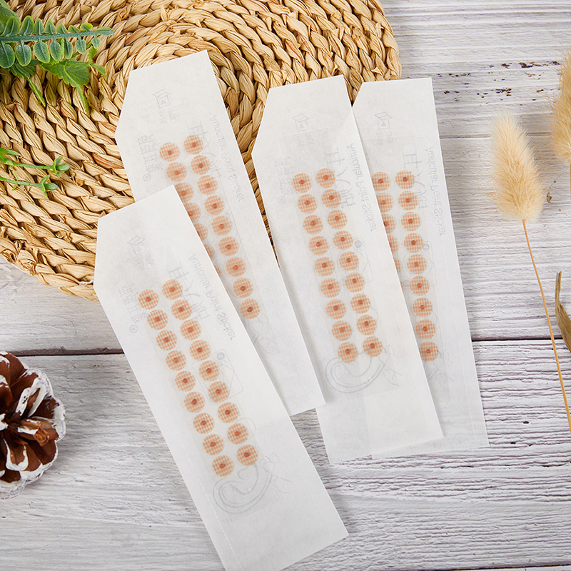 108Pcs Acupuncture Ear Massage Crystal Magnetic Ear Beads Ear Acupoint Stickers Ear Pressure Seeds