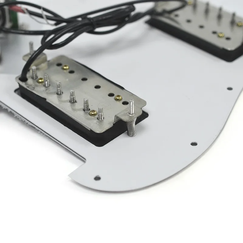 Alnico 5 HH Prewired Pickguard Coil Splitting Pickguard HH Loaded Pickguard with Humbucker Pickups Set
