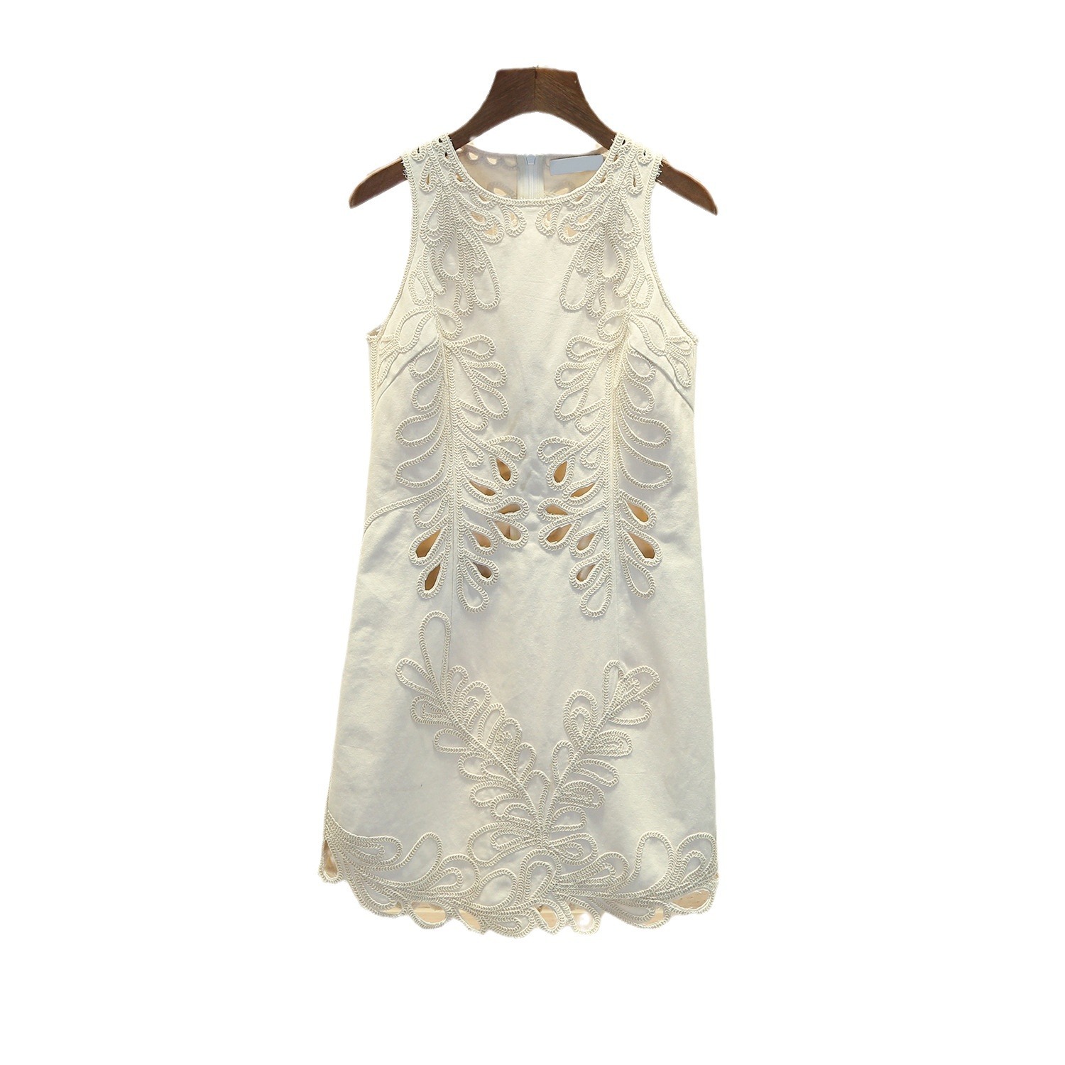 maje Skirt Dress Hollow embroidery Women's two piece dress brand sets designer dress Bohemian dress new women dress Holiday style knitted tank to