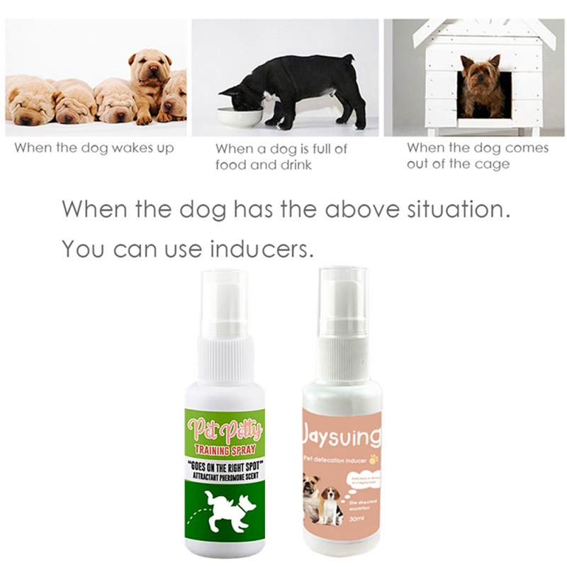 30ml Pet Dog Potty Training Aid Spray Potty Trainer Corrector Guide Pet To Pee At Fixed Spot Urinate Trainer For Cat Dog Puppy