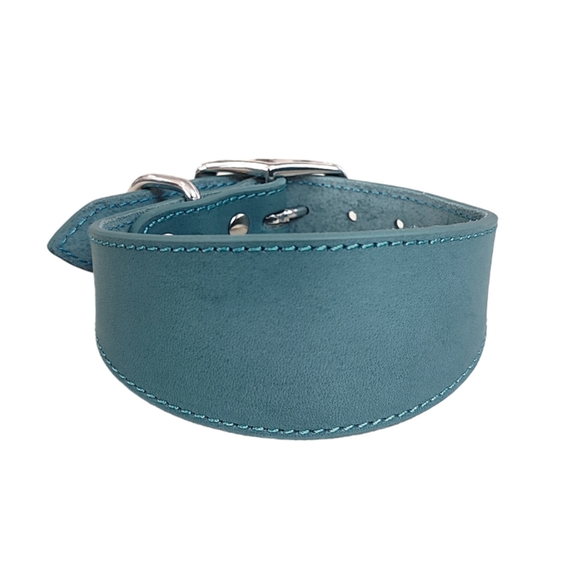 Leathers Dogs Collar Soft Padded Collar for Whippets Salukis Sighthounds Dogs Adjustable Collar Large Breeds Dogs Supply