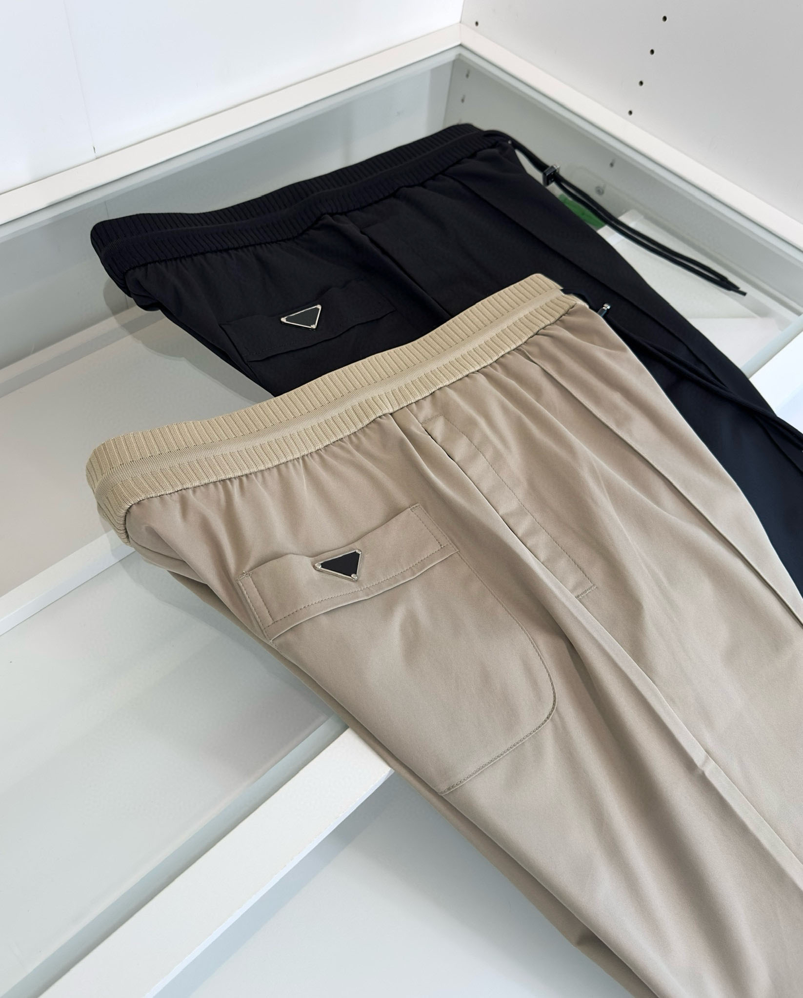 Summer highend mens trousers high quality eco friendly fiber blend material casual straight pants top brand designer pants