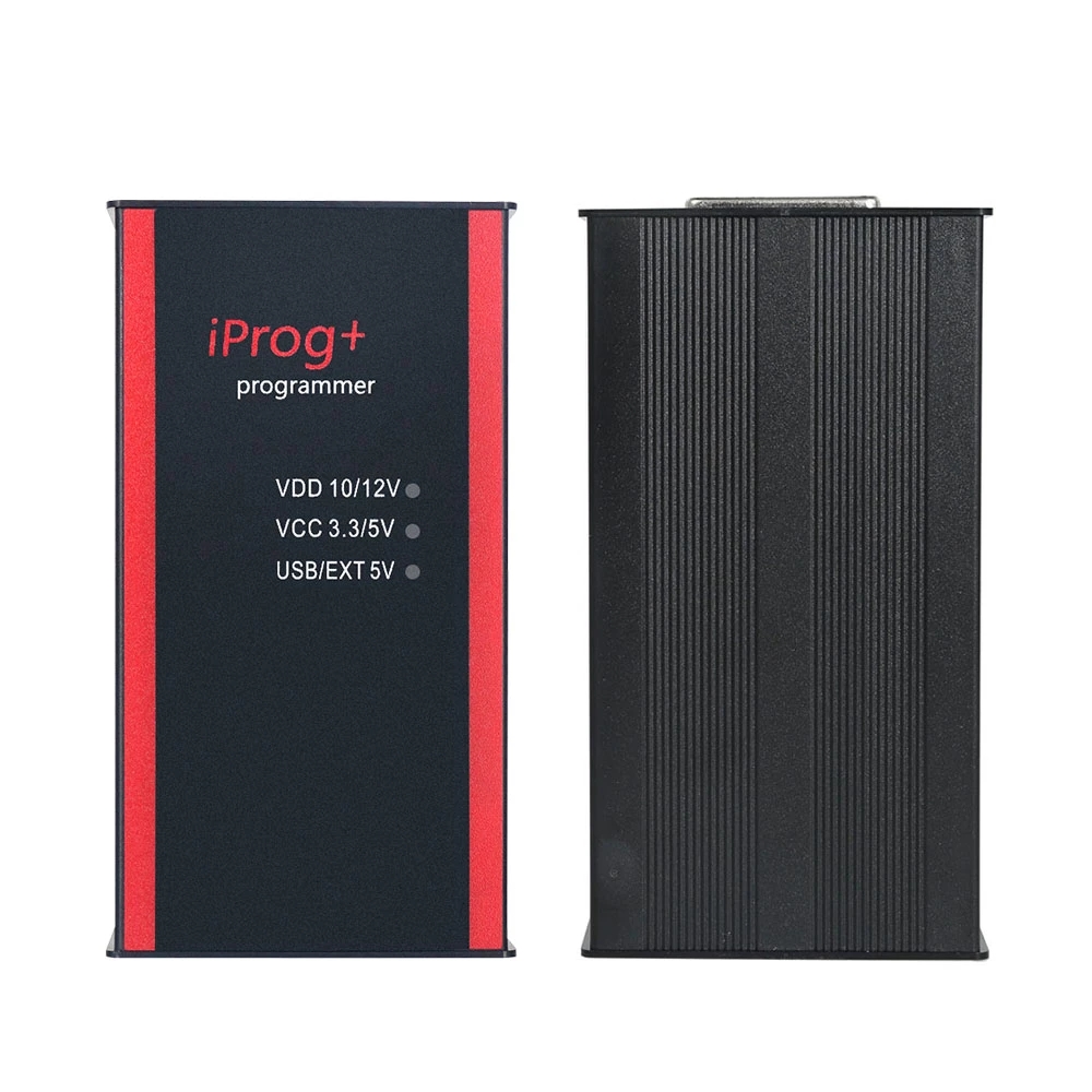 2023 Iprog Pro Full V89 with 7/11 Adapters Support Eeprom IMMO/KM/Radio /Airbag Reset Dashboard IPROG+ ECU Key Programmer Tool