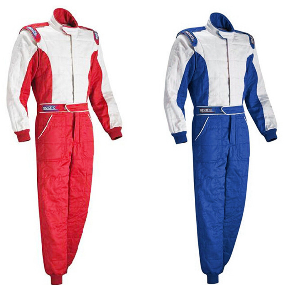 Adult Waterproof F1 Racing Suit Kart Jumpsuit Double-layer Polyester Motocross Suit ATV Suit Training Suit Off-road