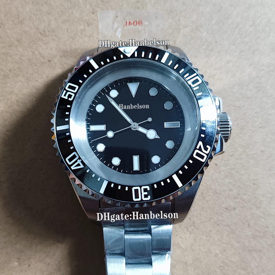 Large size Men Watch Automatic Mechanical movement Night light dial 52MM Ceramic bezel Wristwatch 904L steel case Clock