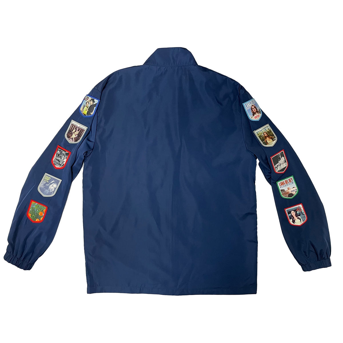 Lana Del Rey Racing Jacket With Patches Commemorative LDR Racer Jackets In Navy For Women And Men Tops Coat T Shirt Clothing