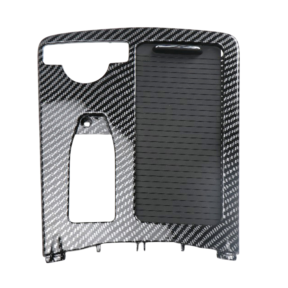 Central Console Drink Cup Holder Cover Accessories Center Console Storage Box Panel Trim for Mercedes Benz W204 W212 W207
