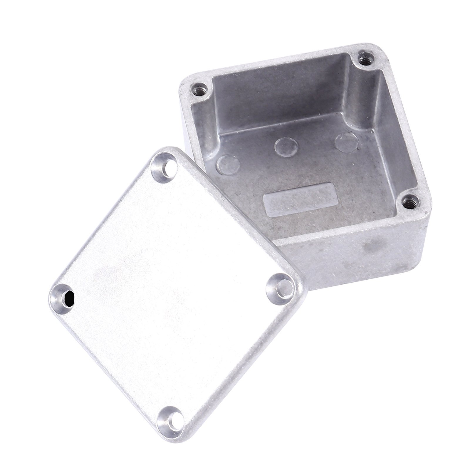 Hot 125B 1590LB Style Aluminum Case Stomp Box Case Metal Stomp Box Guitar Effects Pedal Enclosure Guitar Effects Pedal