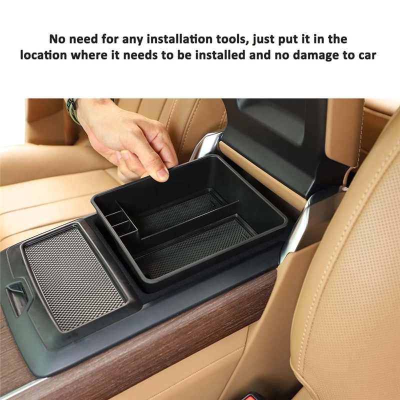 For Land Rover Range Rover Sport/Vogue 2023 Center Console Armrest Storage Box Organizer Tray - No Refrigerator Version