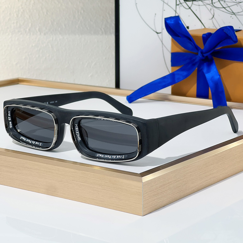 Fashion sunglasses Mens and Womens Rectangle Full frame Luxury Designer Sunglasses Z2389 Outdoor Goggles Protect eyes UV400 Glasses