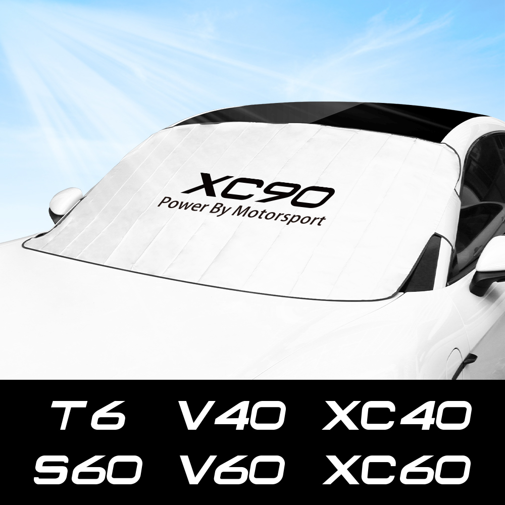 Car Front Windshield Sunshade Auto Accessories For XC90 XC60 C30 T6 S60 C70 XC40 V40 XC70 V70 V60 V50 S80 S40 AWD V90 S90