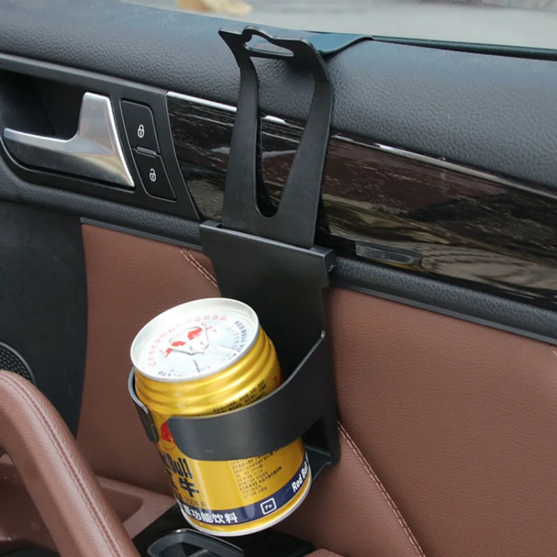 Car Cup Holder Seat Back Hook Hanging Mount Headrest Drink Container Water Bottle Holder Interior Organizer Storage Bracket