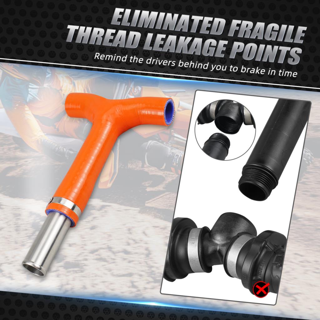 210MM Frame T-Piece Radiator Hose Kit For Husqvarna TE 300 TEi 300 FE 450 250 350 2024 TX 125 250 350 450 FX TC FC 2023-2024