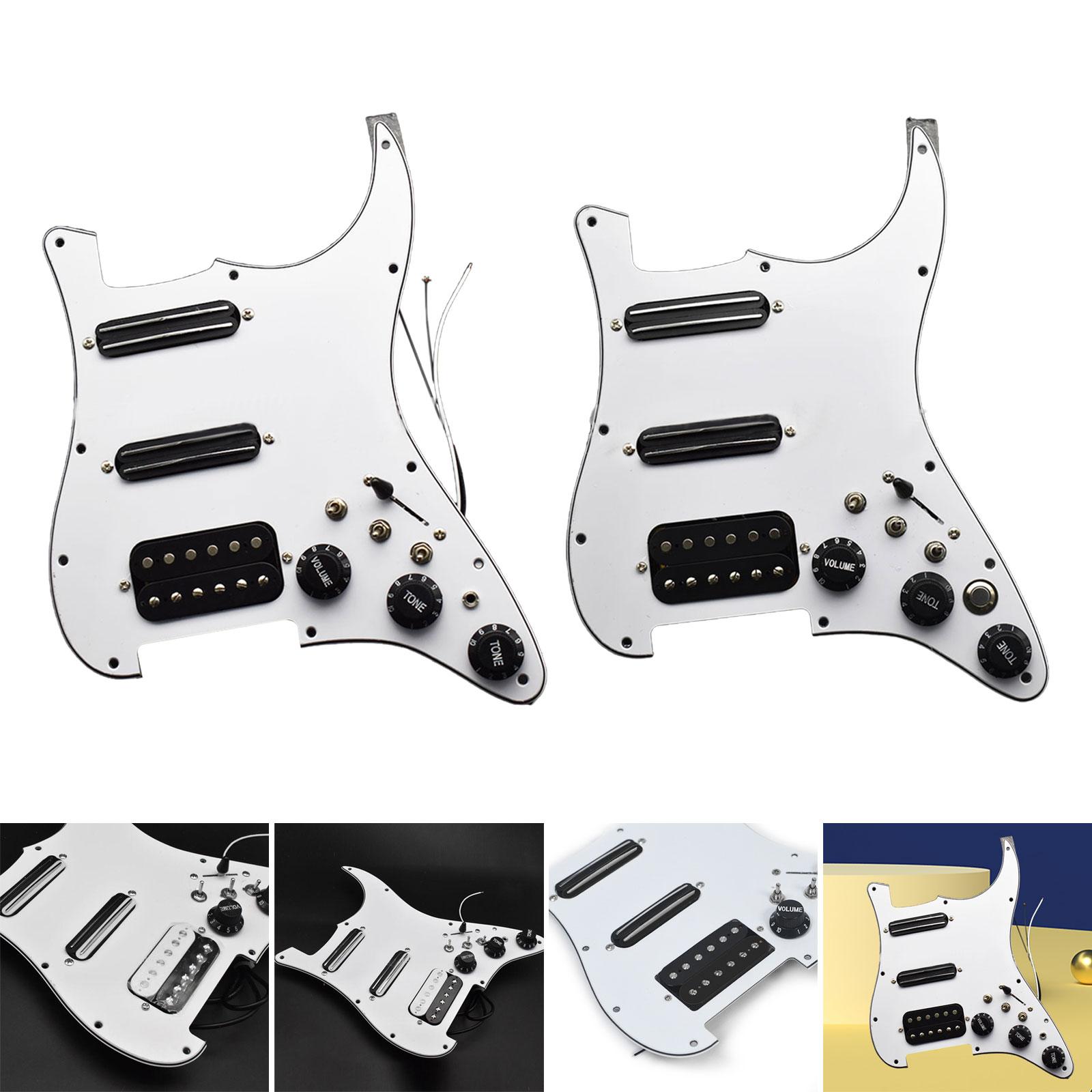 Electric Guitar Pickup Loaded Prewired Scratchplate for Electric Guitars