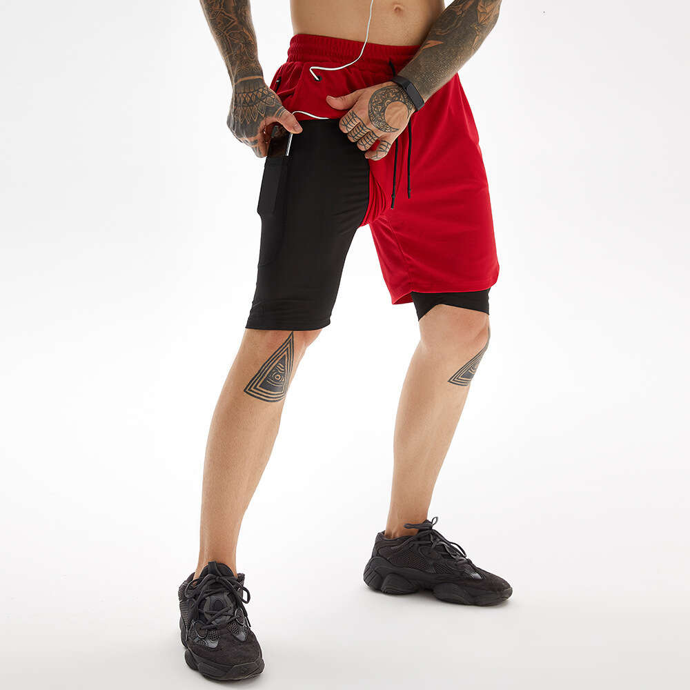 Ddmysports Men S Summer New Personalized Trendy Quick Drying Casual Fiess Sports Shorts With Double Layer Anti Glare Function OUTDOOR