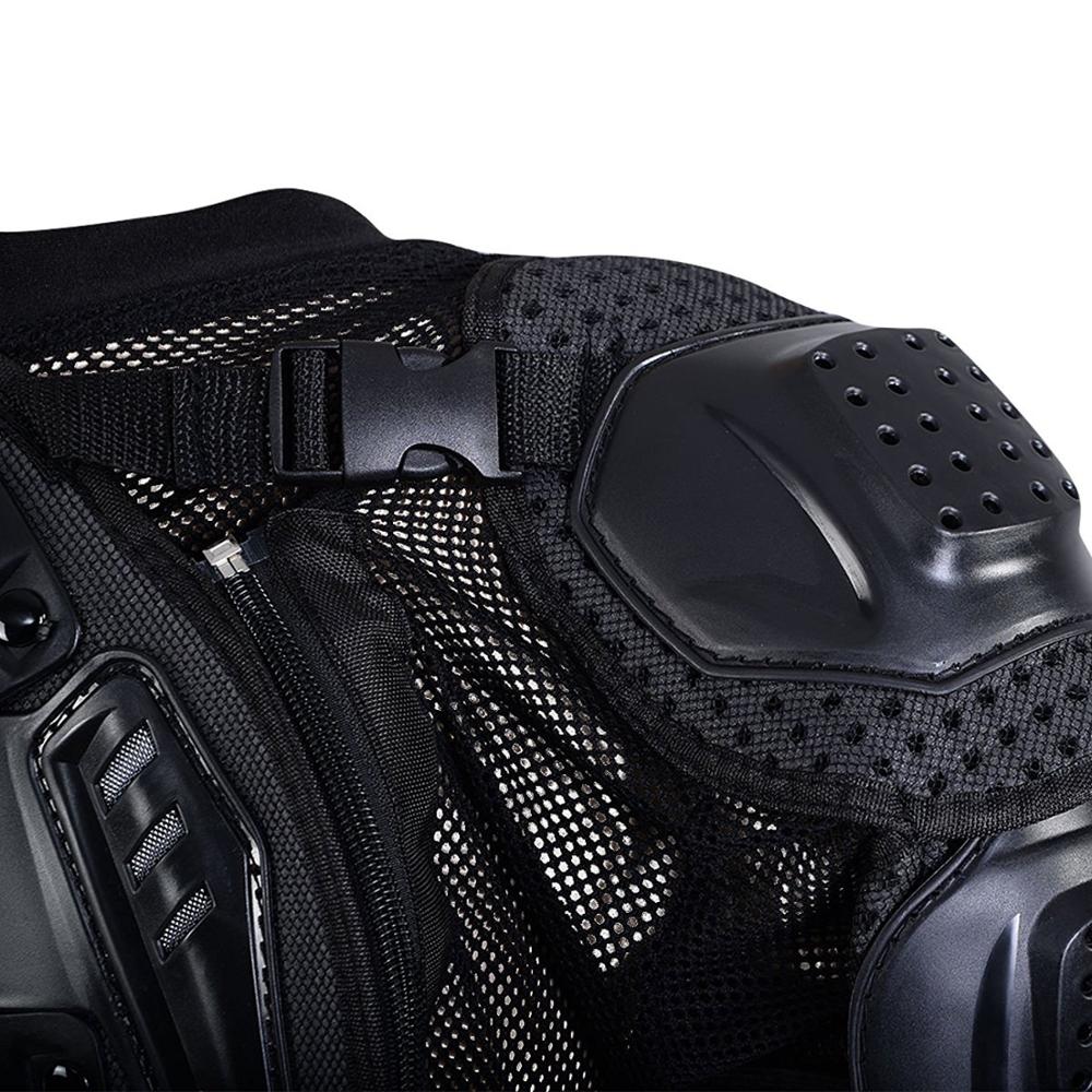 Motorcycle Jacket Motorbike Motocross Rider Protective Coat Chest Back Shoulder Elbow Protector Kit Full Body Armor HX-P14