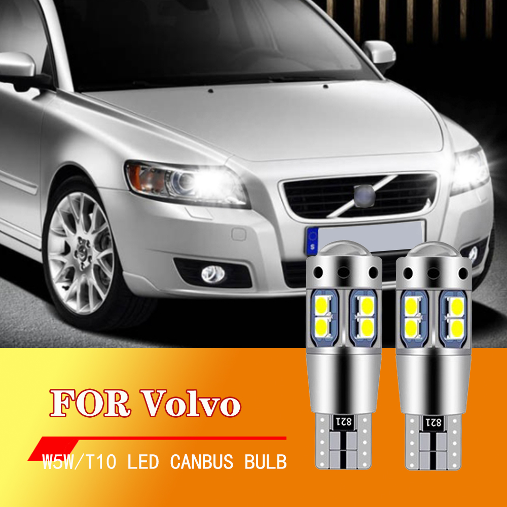 2Pcs For V50 2003 2004 2005 2006 2007 2008 2009 2010 2011 2012 LED Parking Light Clearance Lamp CANbus