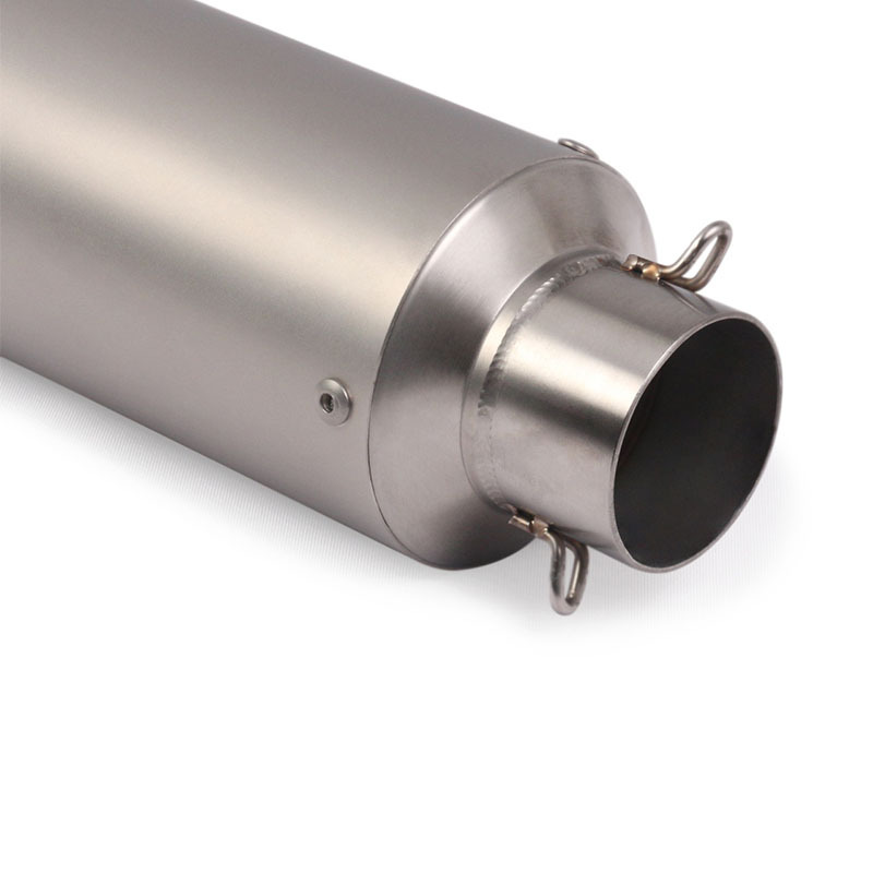 Universal Motorcycle Real LeoVince E-Mark Slip On Exhaust Pipe Muffler Escape moto For Honda Yamaha R1 R3 R6 CBR300