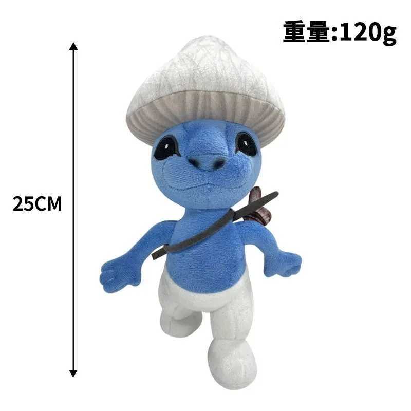 Stuffed Plush s 25cm Smurf Cat Toy We Love Lie Doll Peluches Mushro BlueStuffed Soft Christma C251202