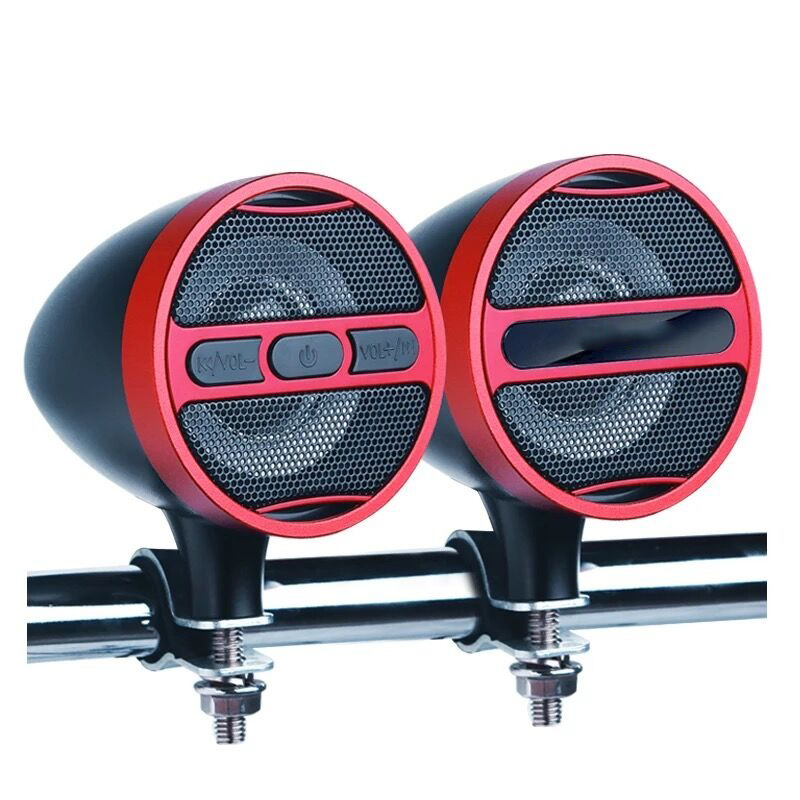 MT473 Motorcycle Audio Subwoofer Waterproof With Bluetooth Multi-functional Electric Scooter Speaker 12V