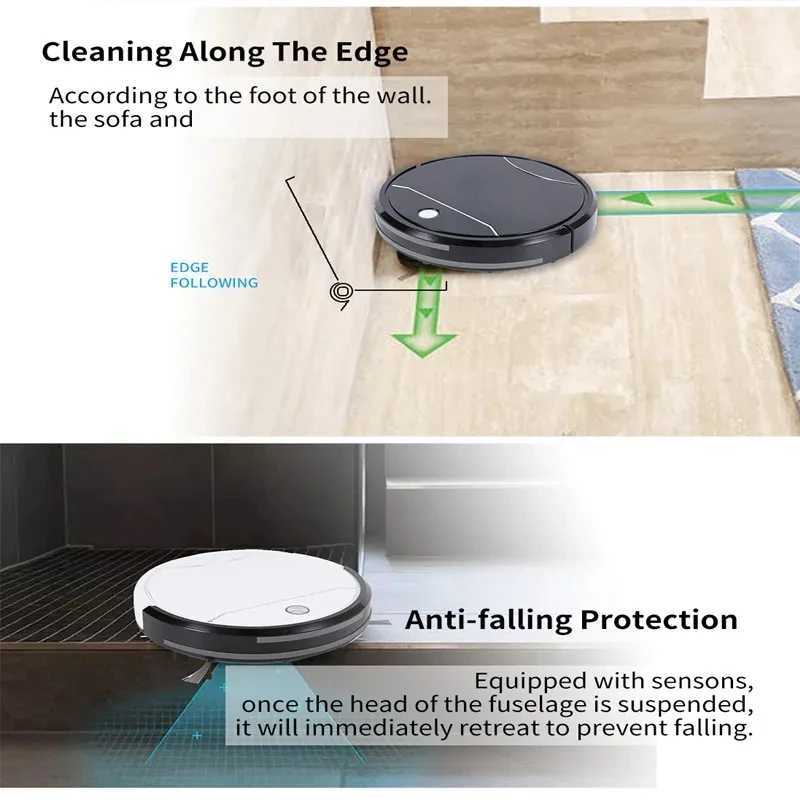 Robotic Vacuums New Robot Vacuum Cleaner Automatic Charging Aspiration Drag Intelligent Home Appliance Sweeping Robot Planning Electric Sweeper J24051