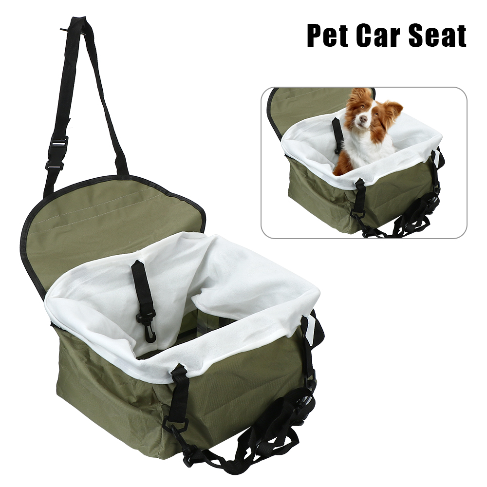 Waterproof Dog Seat Bag Basket House Puppy Bag 2 in 1 Folding Car Seat Pad Pet Dog Carrier Car Travel Accessories Safe Carry