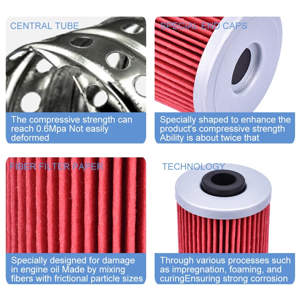 Motorcycle Oil Filter Spare Parts DD121181 for Bajaj 100 Boxer CT100 115 Caliber 130 Boxer BM150135 Pulsar