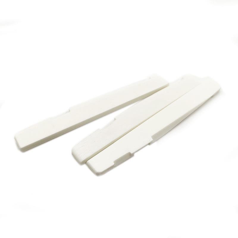 2pcs Pure Bone Guitar String Bridge Saddle Nut for Acoustic Guitar Musical Instrument 43/46/48/72/74/76MM