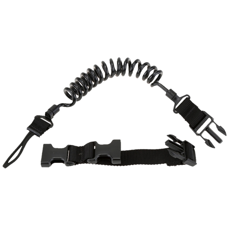 Guns Secure Lanyard Sling Strap Hunting Accessories Military Tactic Lanyard Multipurpose Spring Lanyard