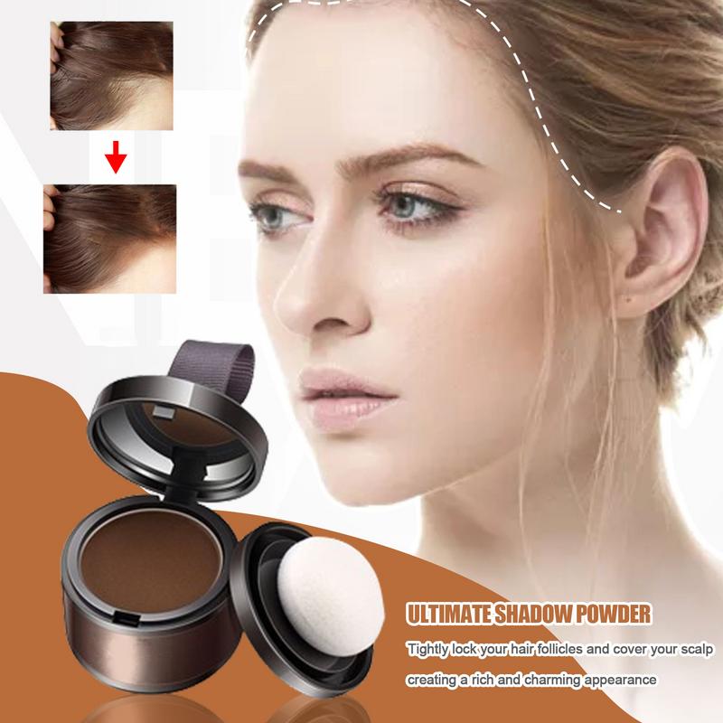 Hair Fluffy Powder Hairline Repair Filling Powder Instantly Black Brown Root Cover Hair Concealer Hair Root Concealer black brow